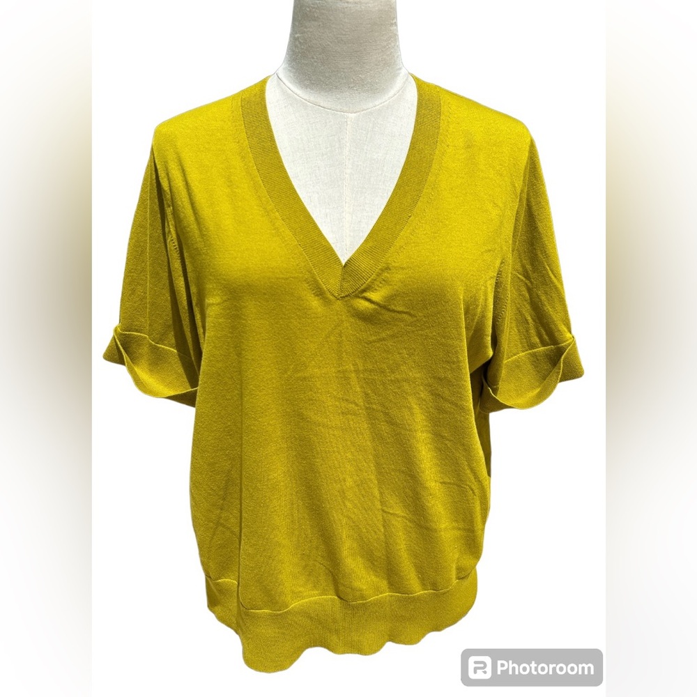 Banana Republic Cotton Short Sleeve Sweater